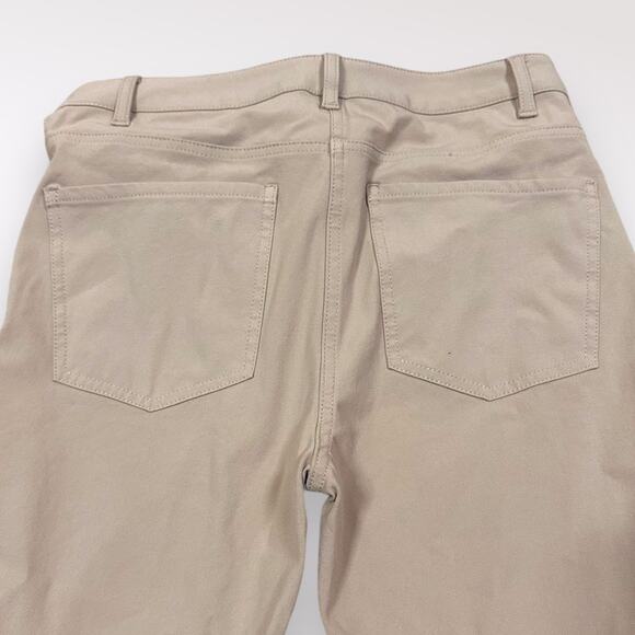 Theory | 6 Women’s Stretch Khaki Beige Tan Work Pants Comfy Soft Everyday Casual - Picture 5 of 12